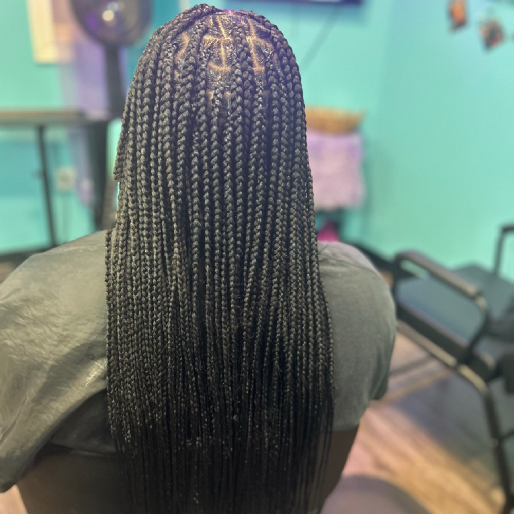 Meduim Knotless (Summer Special) at Thahairtherapist in Houston, TX