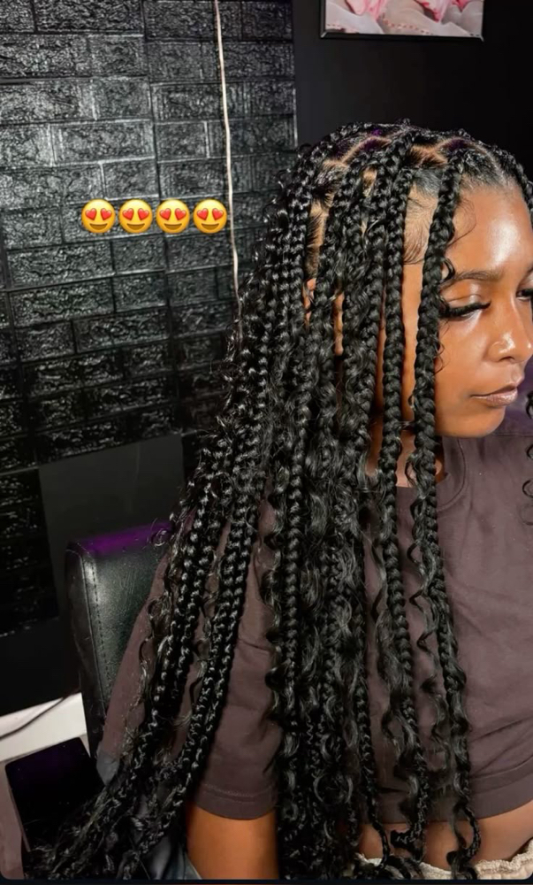 knotless boho (medium)