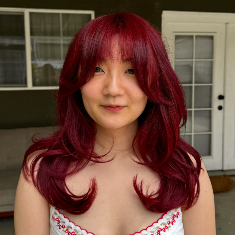 Haircut at honeybee hair in Los Angeles, CA