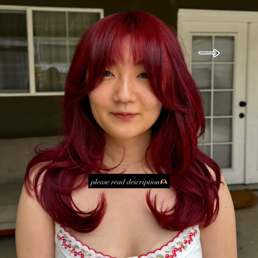 Haircut at honeybee hair in Los Angeles, CA