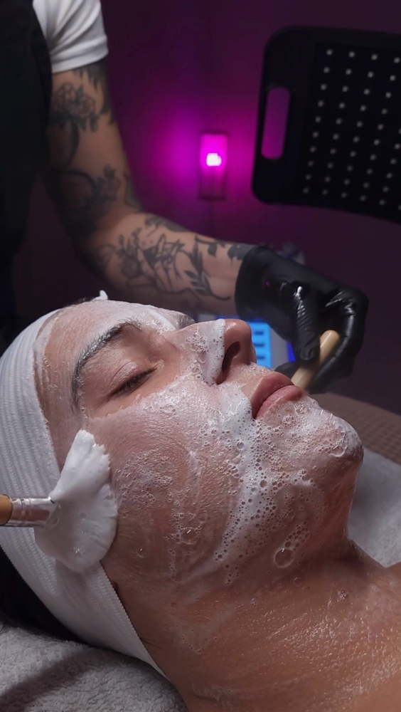 Oxygen GLOW Facial at Glow Up With Marz in Providence, RI