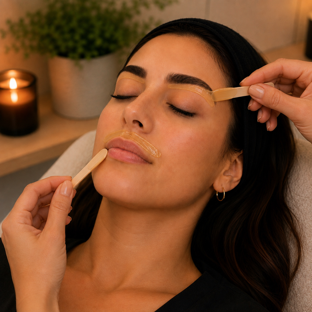 Brow + Lip Wax Combo at Laughing Crow Salon in Eugene, OR