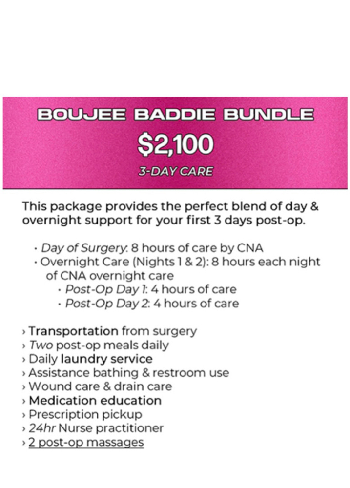 BOUJEE BADDIE BUNDLE at BBL BADDIES in Miami, FL