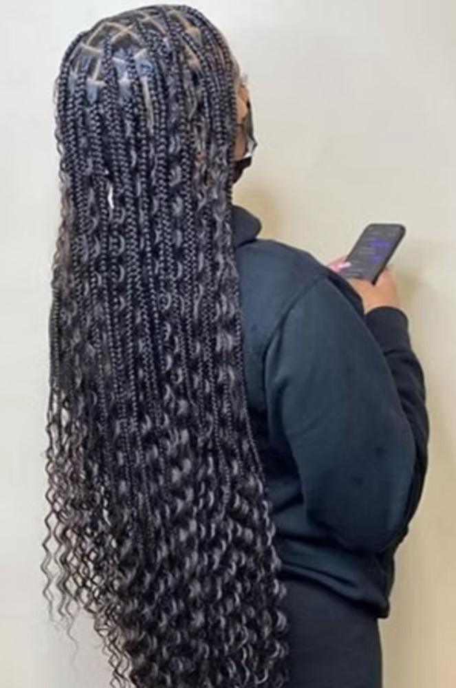 Medium Boho Knotless