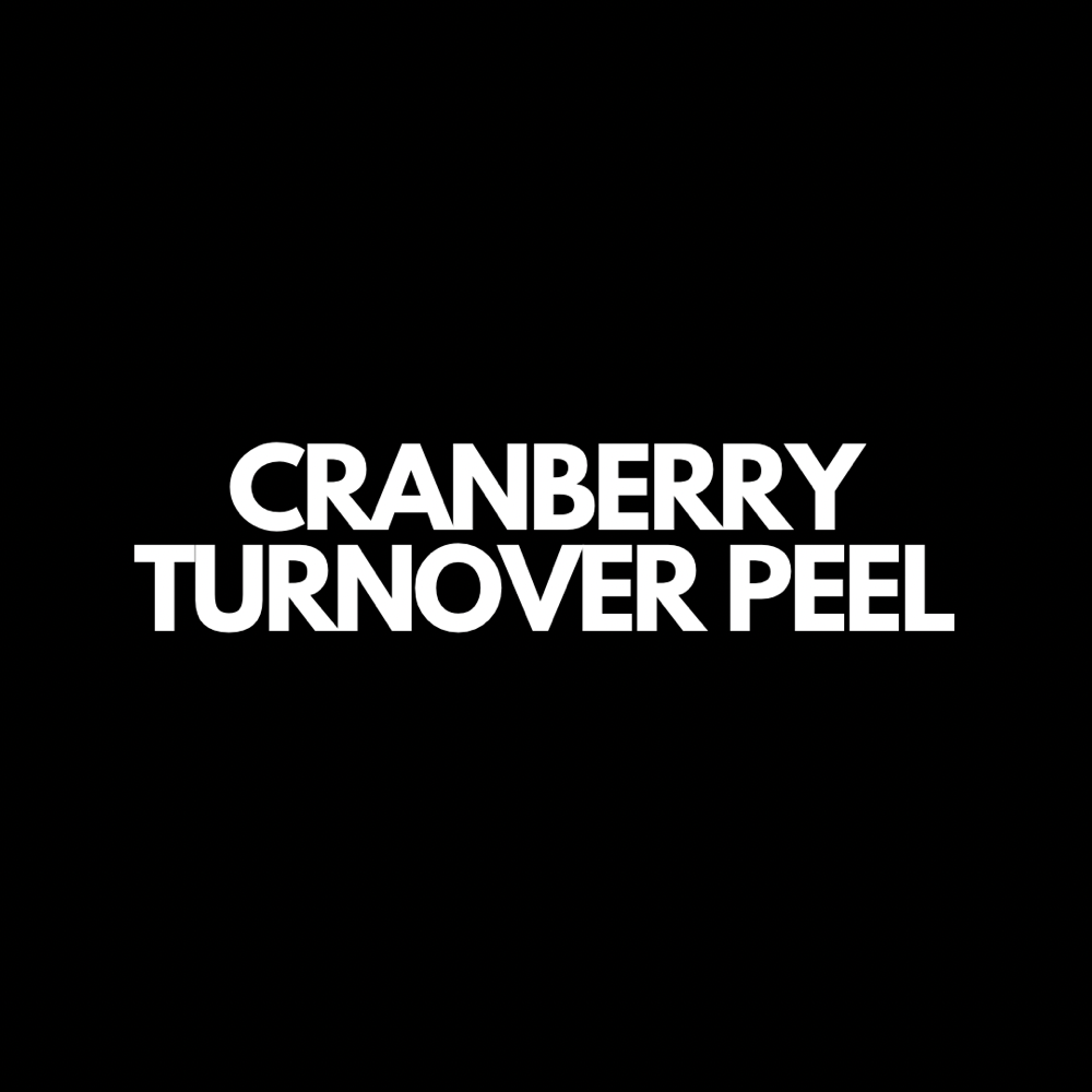 Cranberry Turnover Peel