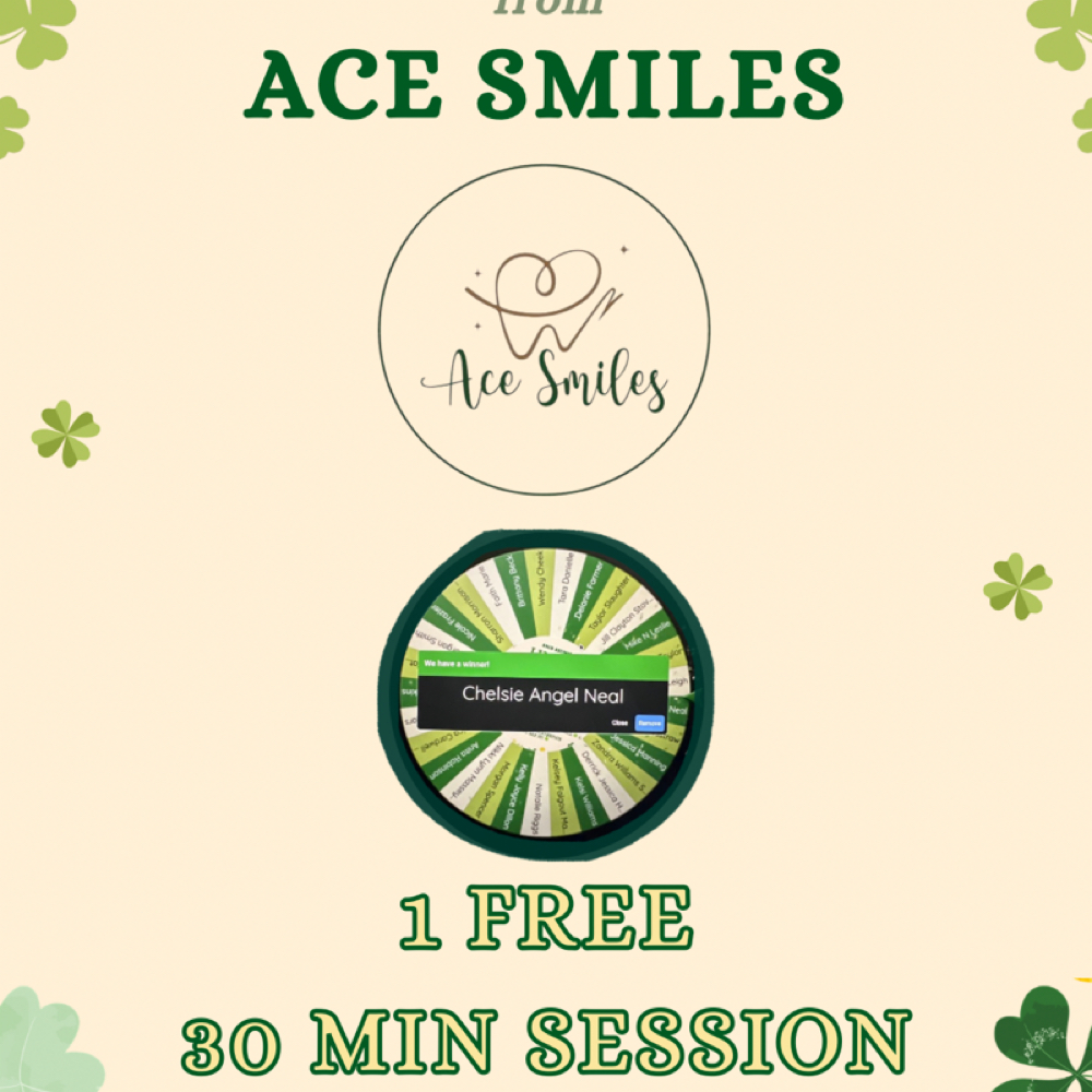 Saint Patrick’s Day Winner at ACE Smiles in Mayodan, NC