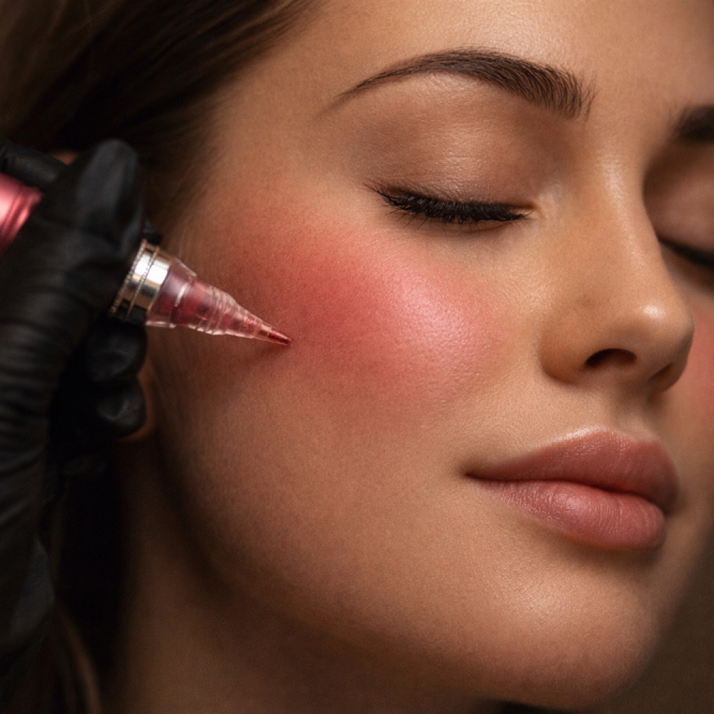 Cheek Blushing at Mrs Stretch Mark Eraser in Sarasota, FL