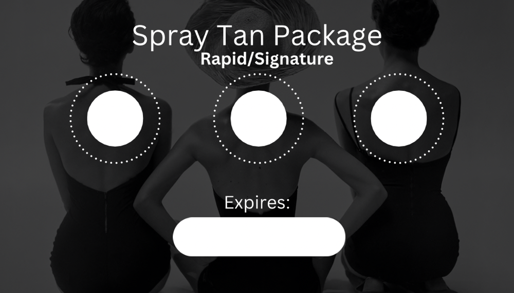 3 Signature Spray Tans