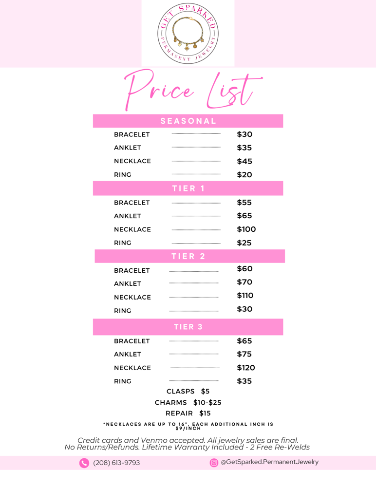 Price List