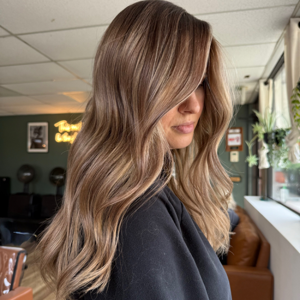 Partial Lived-in Color W/ Cut at Shannon McKew in Nottingham, MD