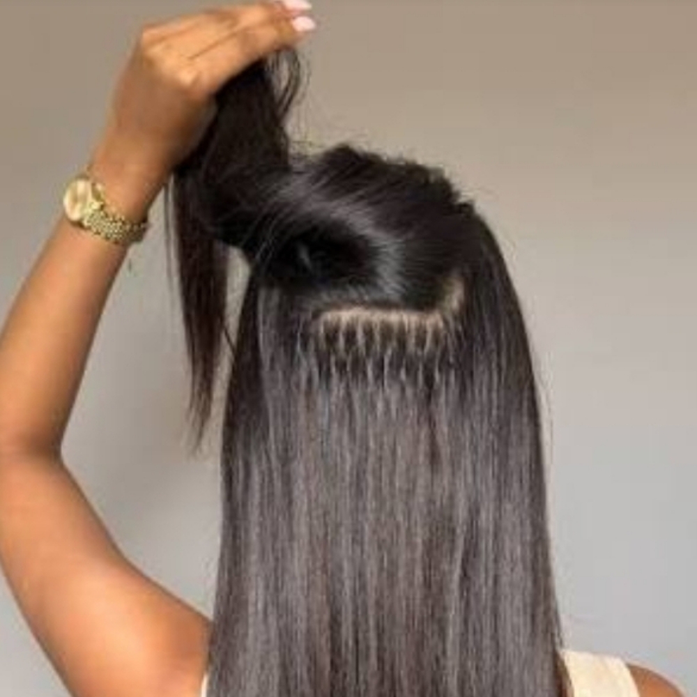 K-tip Fusion Hair Extensions at Crowned by Brooks in Louisville, KY