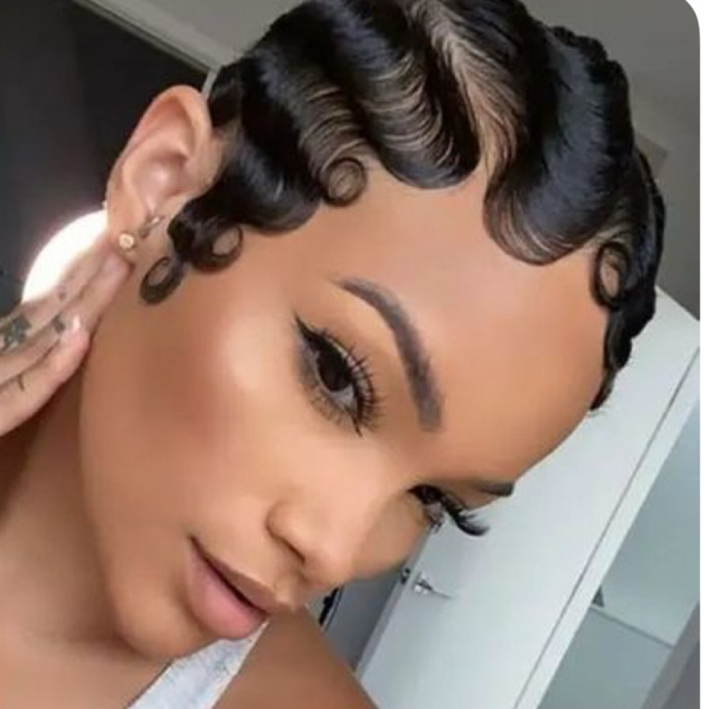 Shampoo-Finger Wave Style at K’Lynn’s Hair Studio in East Hanover, NJ