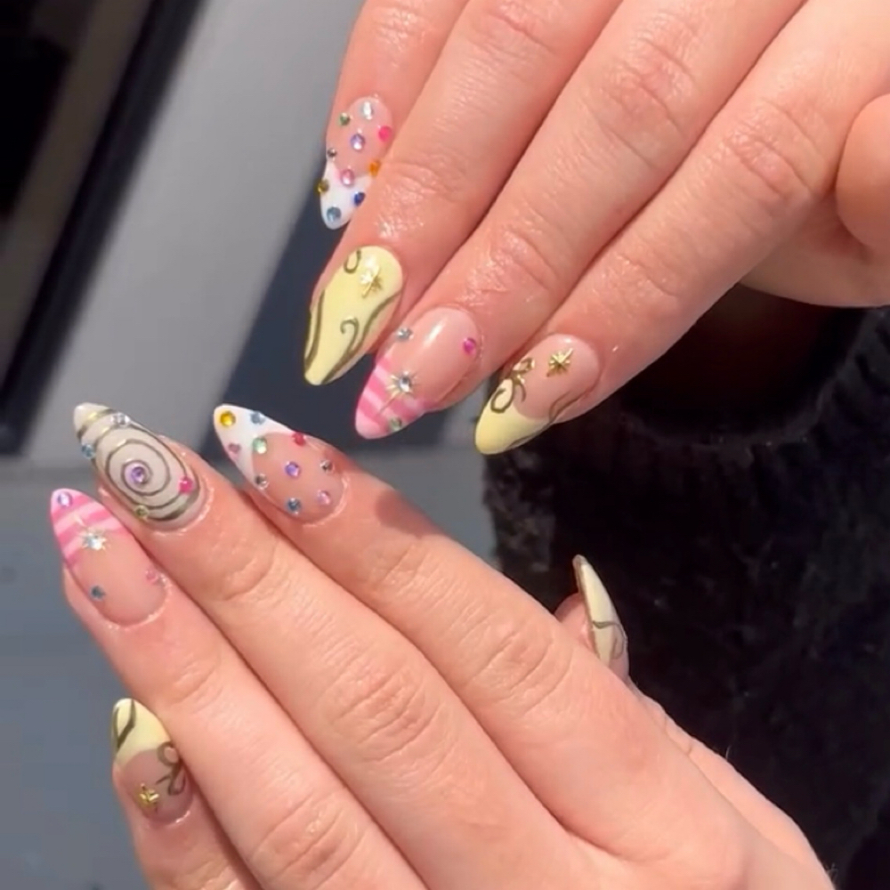 Acrylics at Mizpacio Body & Beauty studio in Hidalgo, TX