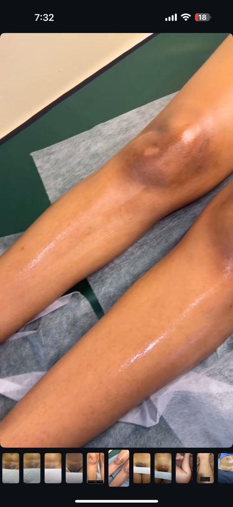 Lower Leg or Lower leg wax