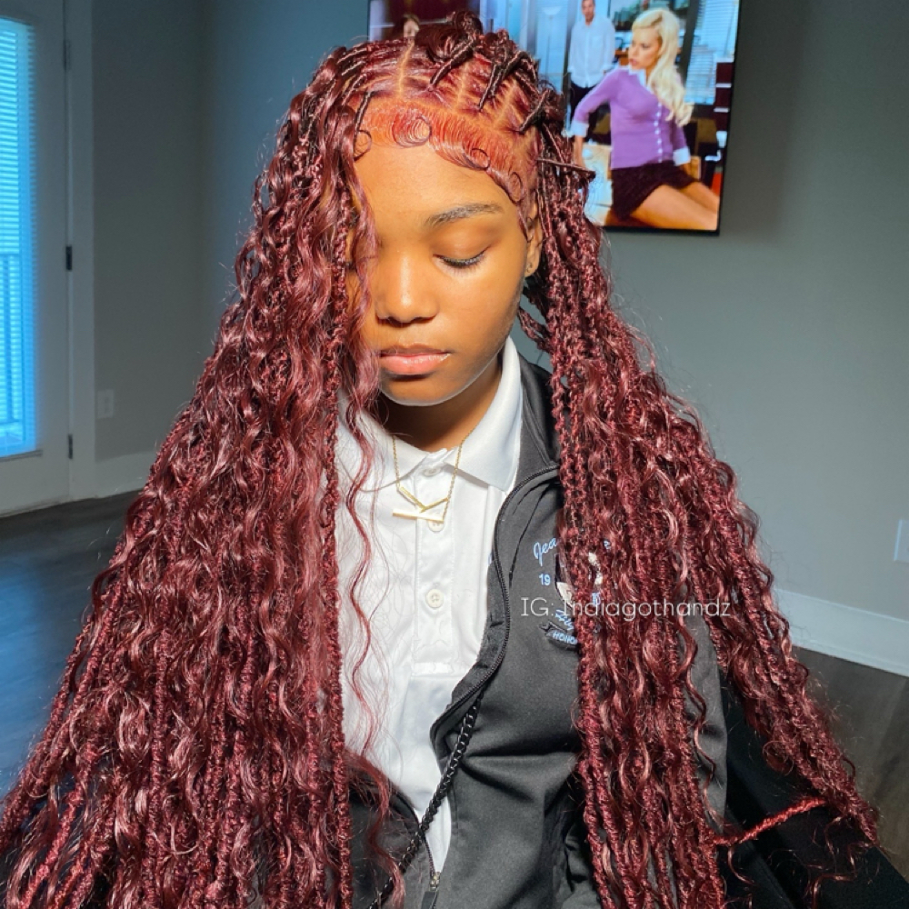 36" Inch Boho Softlocs at IndiaGotHandz in Florida, FL