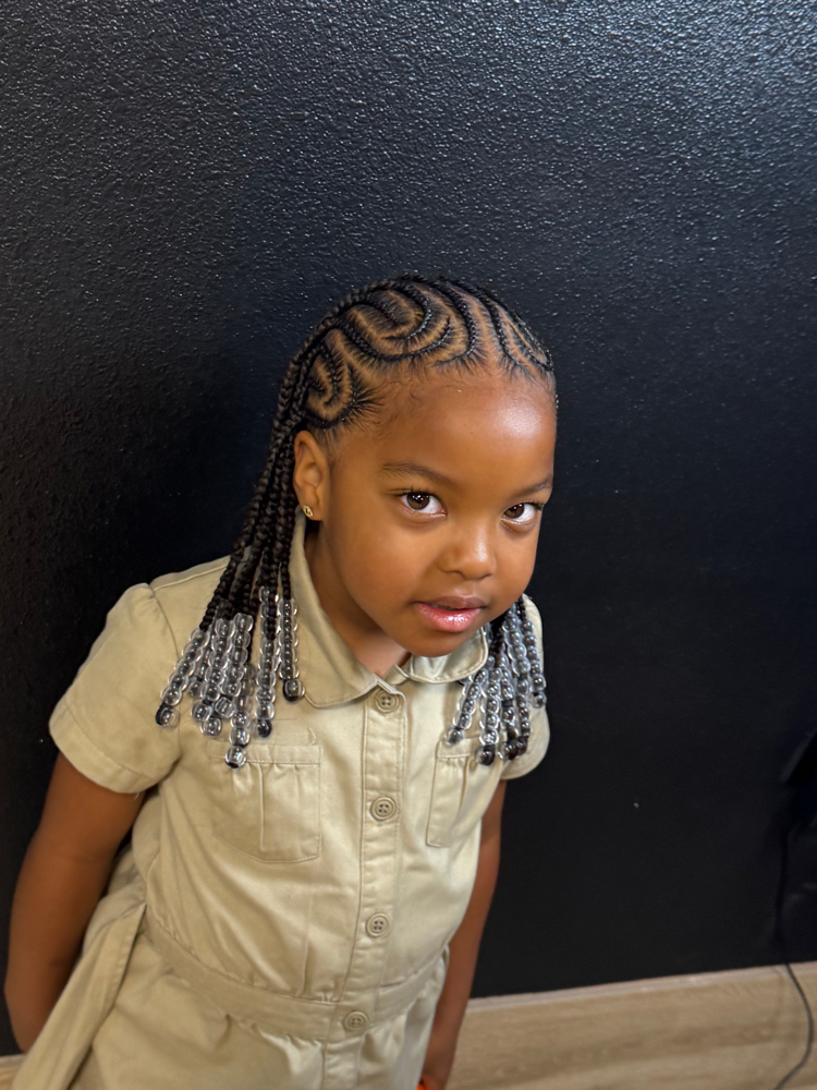 Kids Fulani Braids