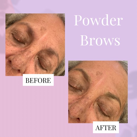 Powder Eyebrows