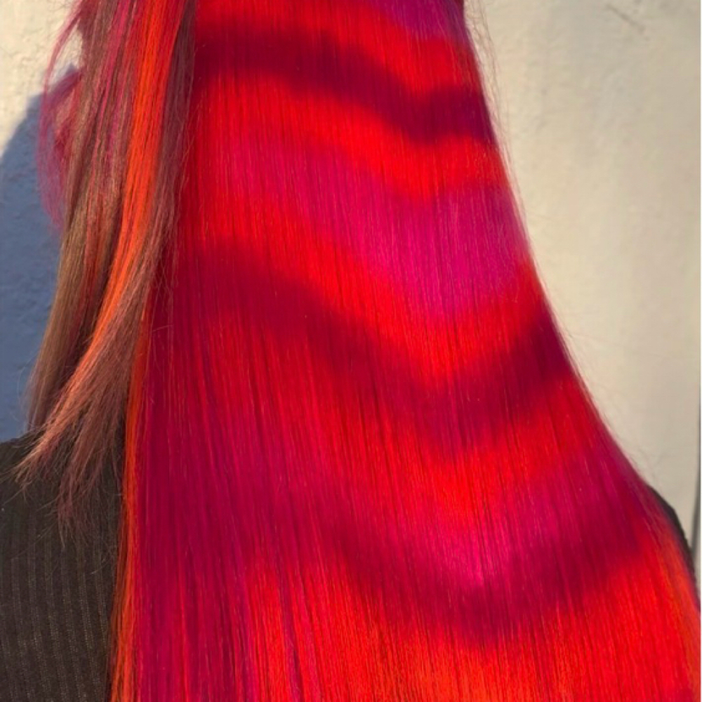 The Partial Vivid at Shalva X RebelRevivalHair&co in Parkville, MD
