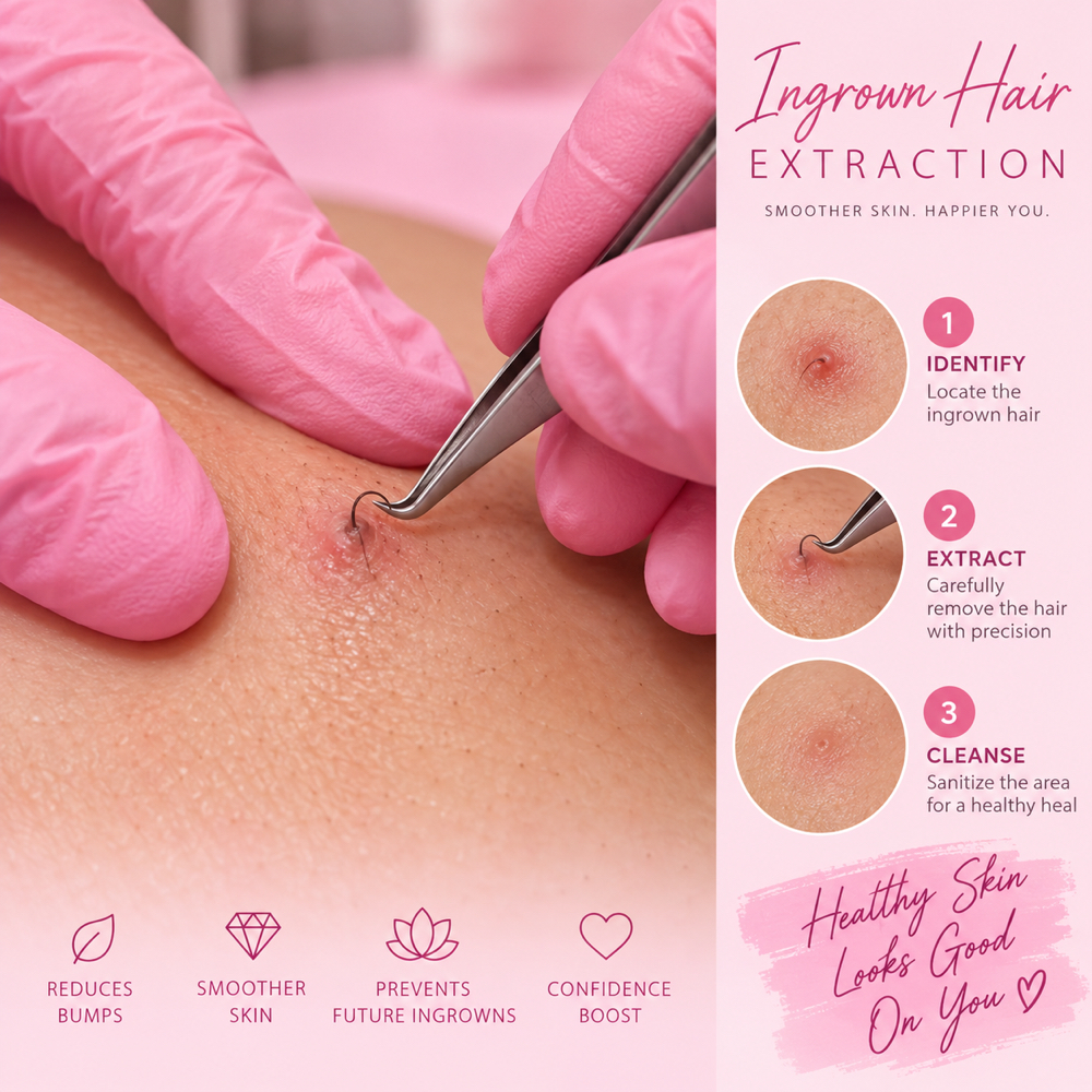 Ingrown Hair - Extraction at Silk & Sugar by Kamana in Flower Mound, TX
