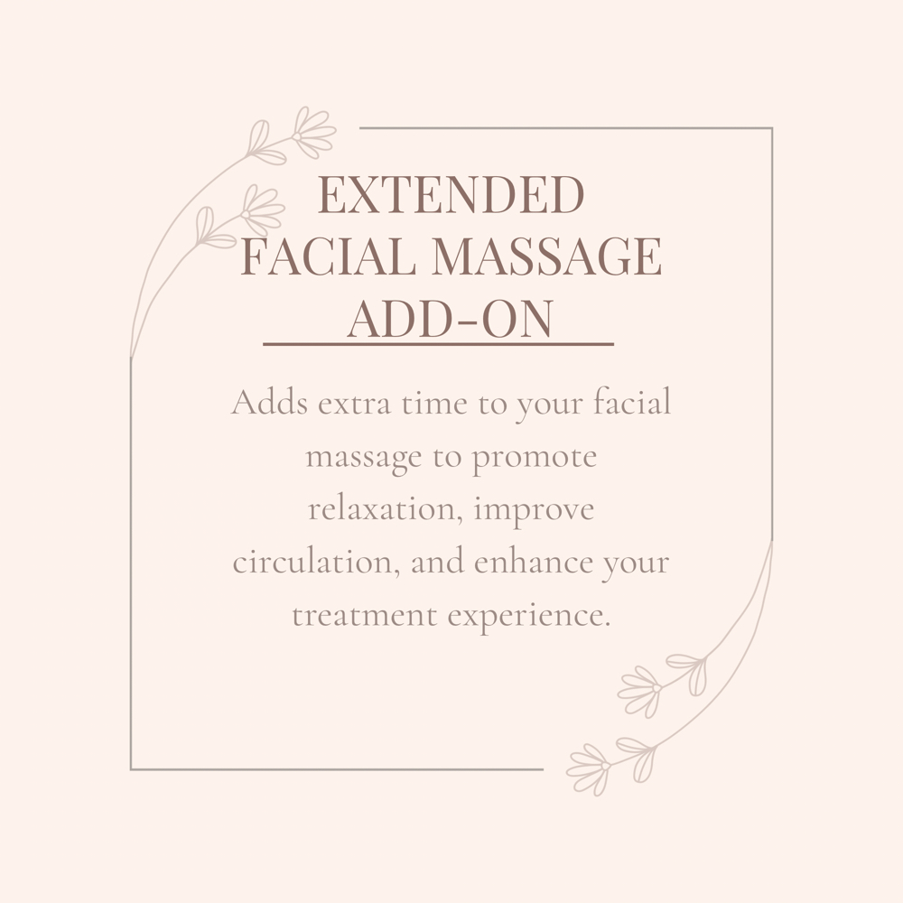 Extended Facial Massage Add-On at Serenity Esthetics in Sacramento, CA