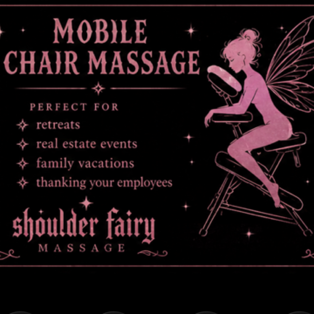 60 Min Chair Massage - 4 (15) Min at Shoulder Fairy Massage in Breckenridge, CO