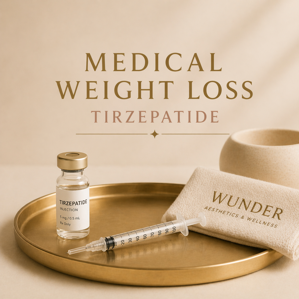 Tirzepatide Medical Weight Loss at Wunder Aesthetics & Wellness in Town & Country, MO