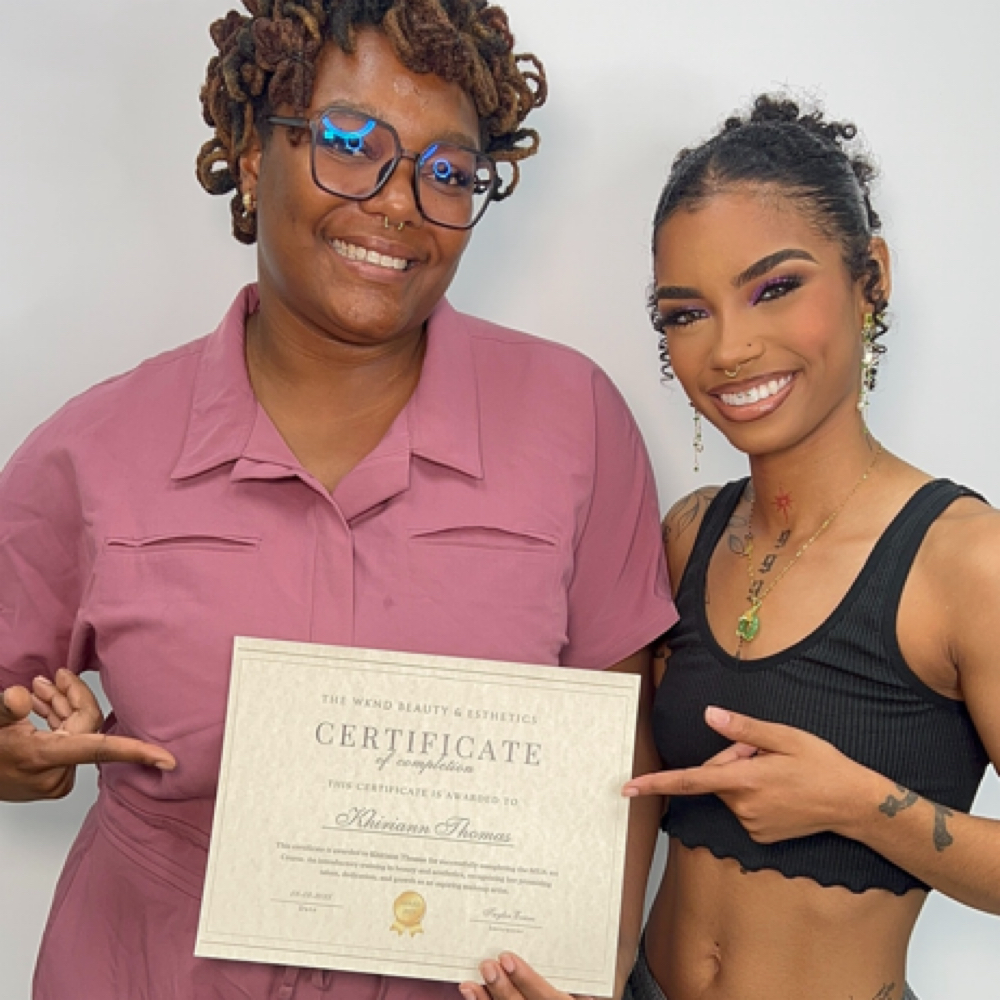 Aspiring MUA 1-on-1 at THE WKND BEAUTY & ESTHETICS in Columbus, GA