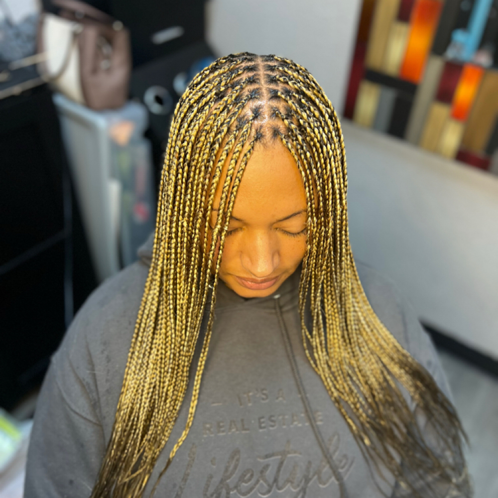 Small Knotless Braids