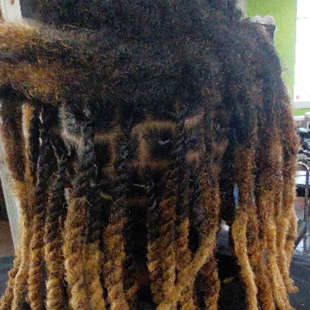 Interlocking Retwist (NO MICRO) at Cheri Amour natural hair salon in Cleveland, OH
