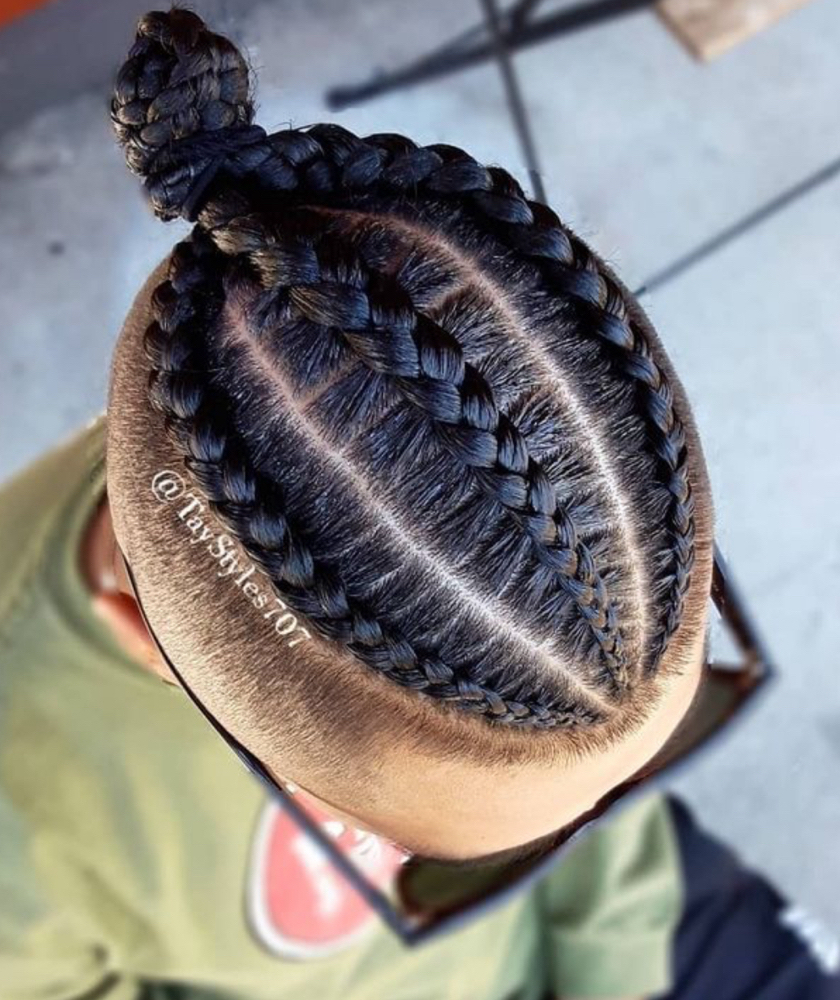 Men Braids 2-3 Braids