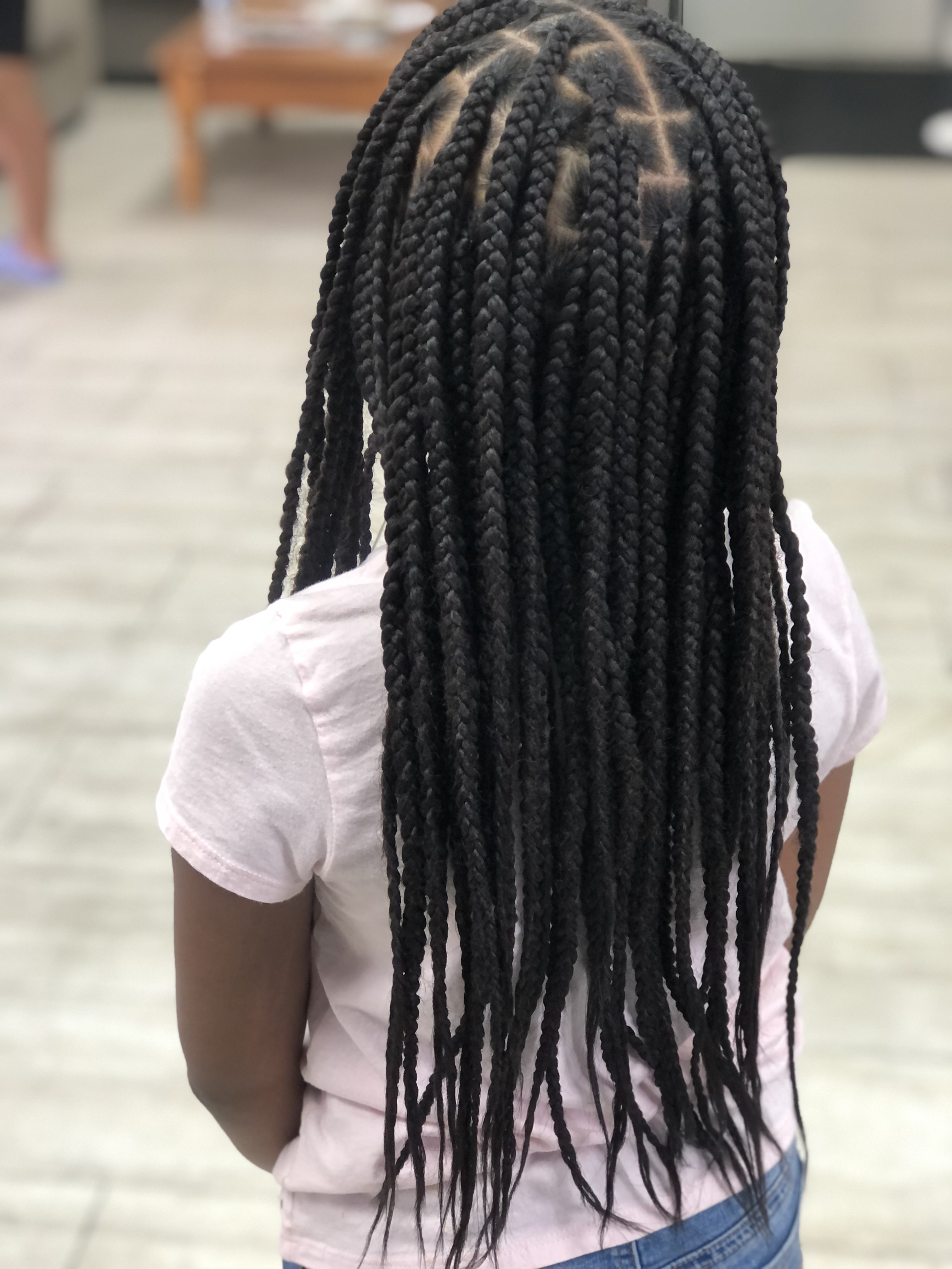 Kids Knotless Braids