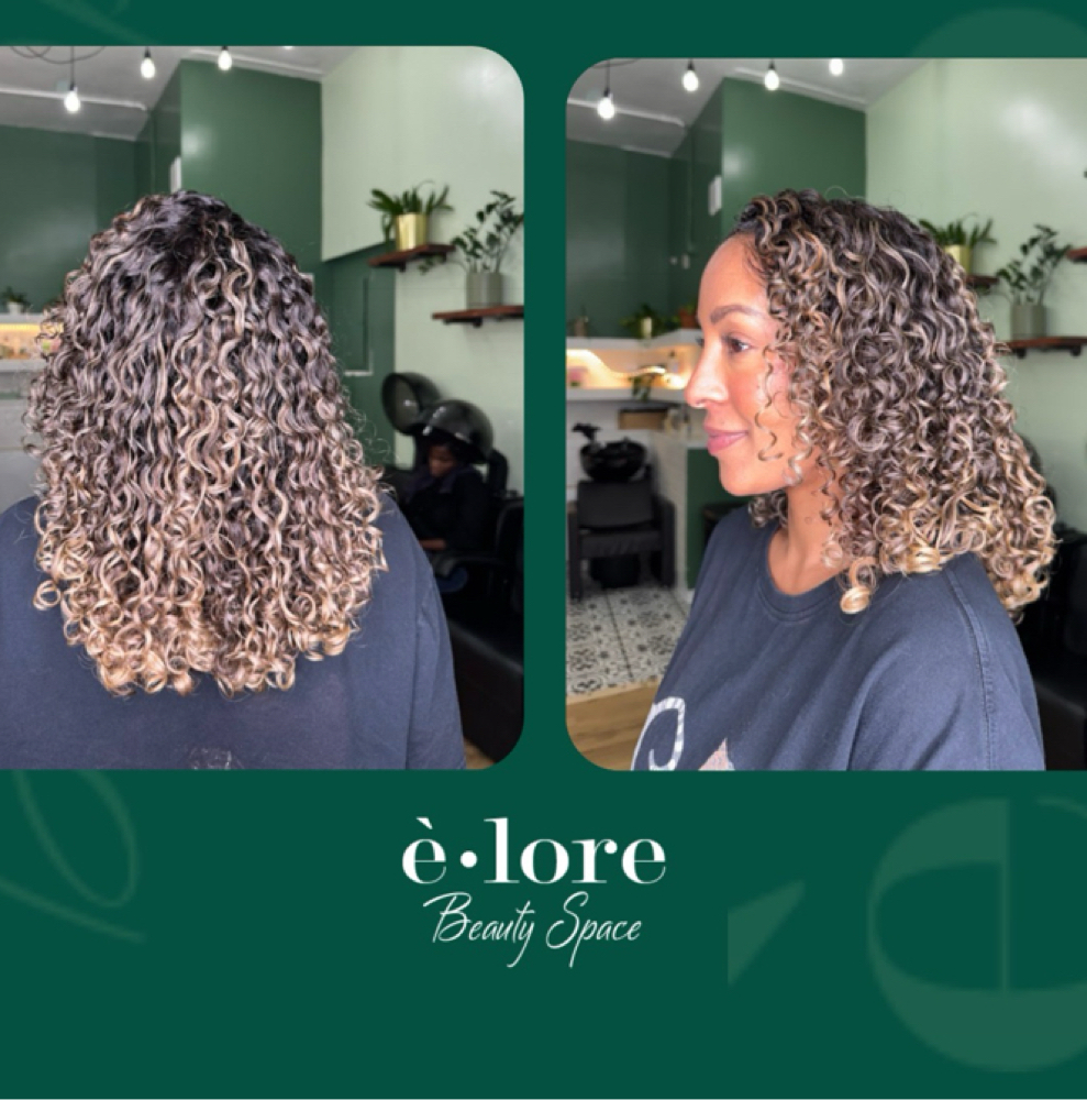 Full Head Highlight at Elore Beauty Space / Natural Hair Salon in New York, NY