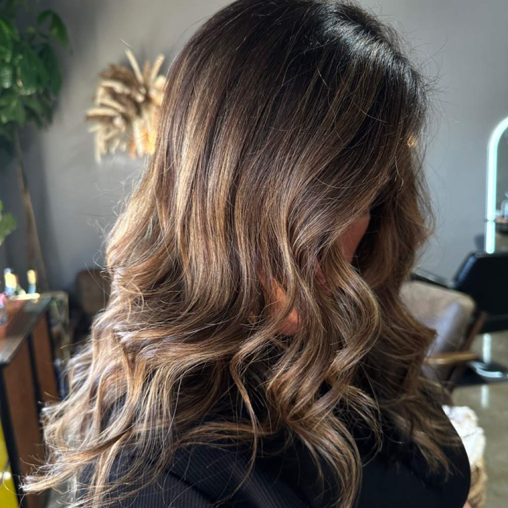 Color Melt at LASH + MANE in Waxahachie, TX