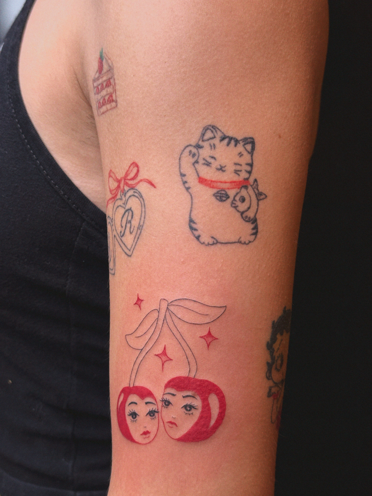 Sticker Sleeve at Emotionally Tatted in Phoenix, AZ