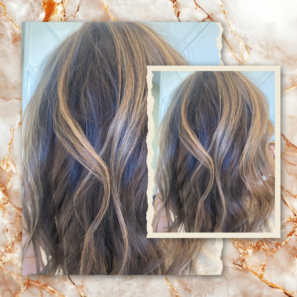 Vibrant New Hue + Mini Blonding