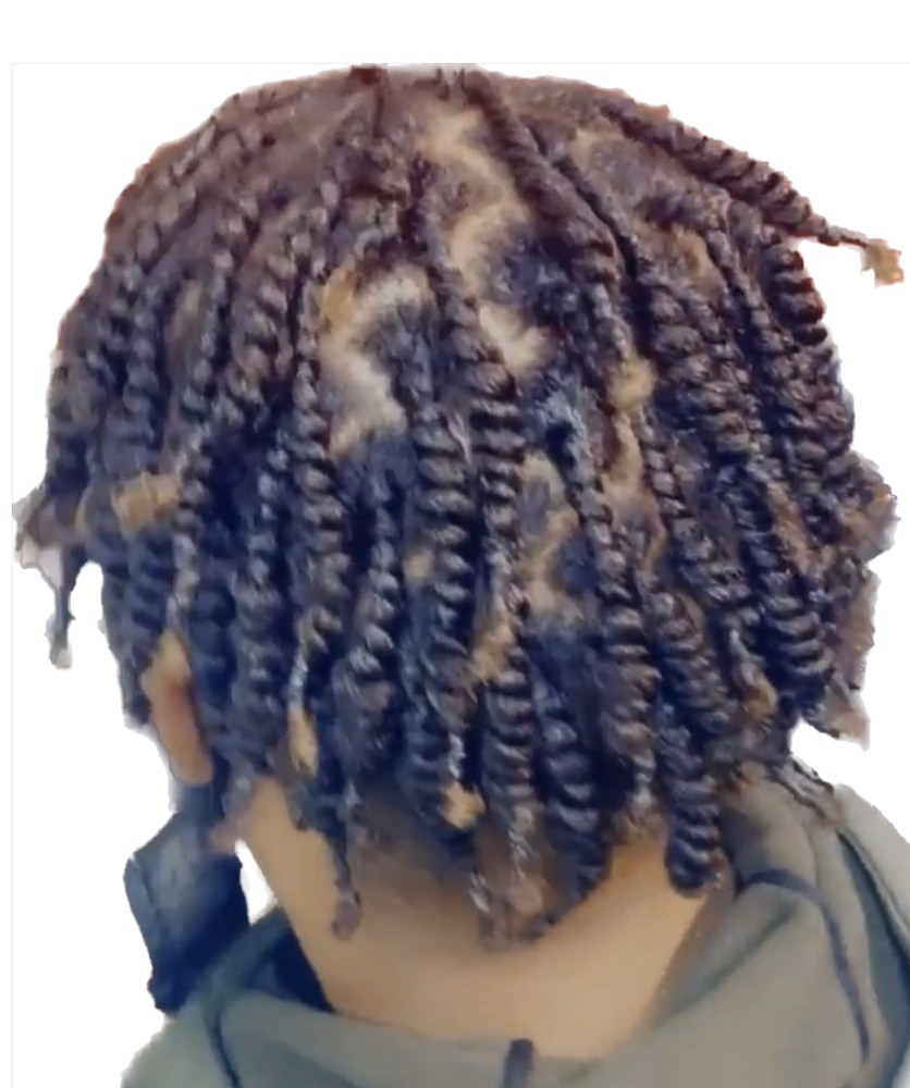2-Strand Twist(Dry)/Halfhead/Mohawk