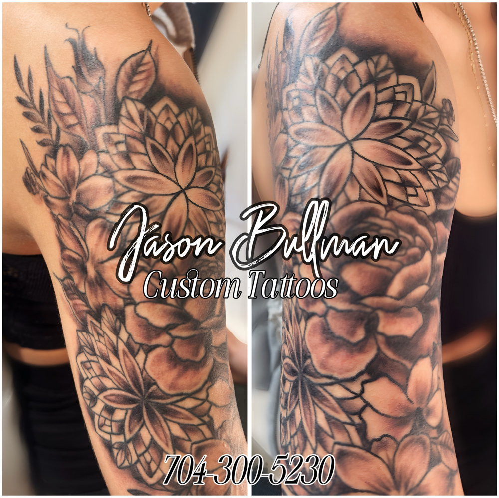 Custom Tattoo at Jason Bullman Tattoos in Grover, NC