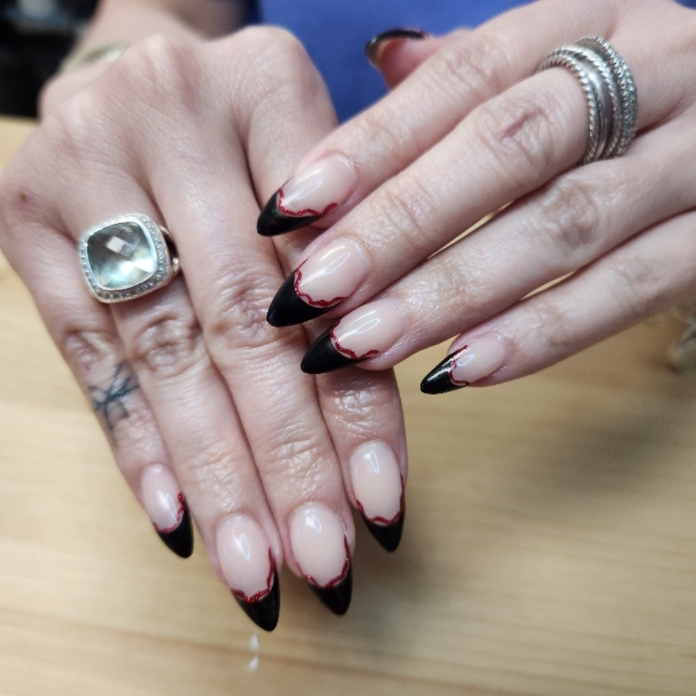 Diping Powder Manicure at Days of Summer Studio in The Colony, TX