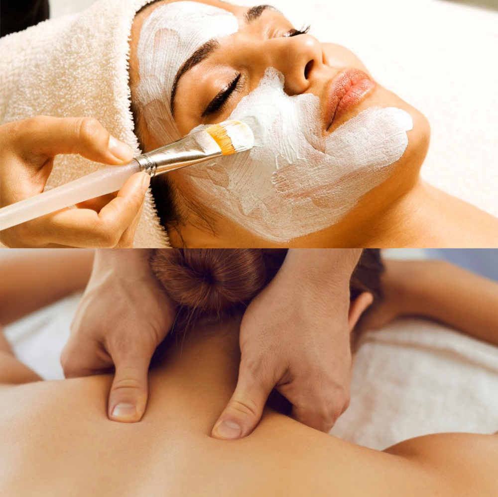 (60min) Facial + Massage