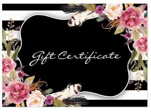 Gift Certifcate $80