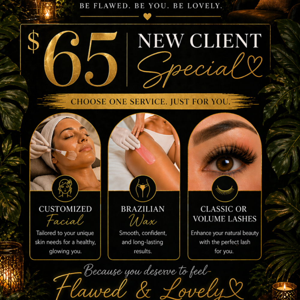 New Client Special😊 at Flawed & Lovely in Arlington, TX