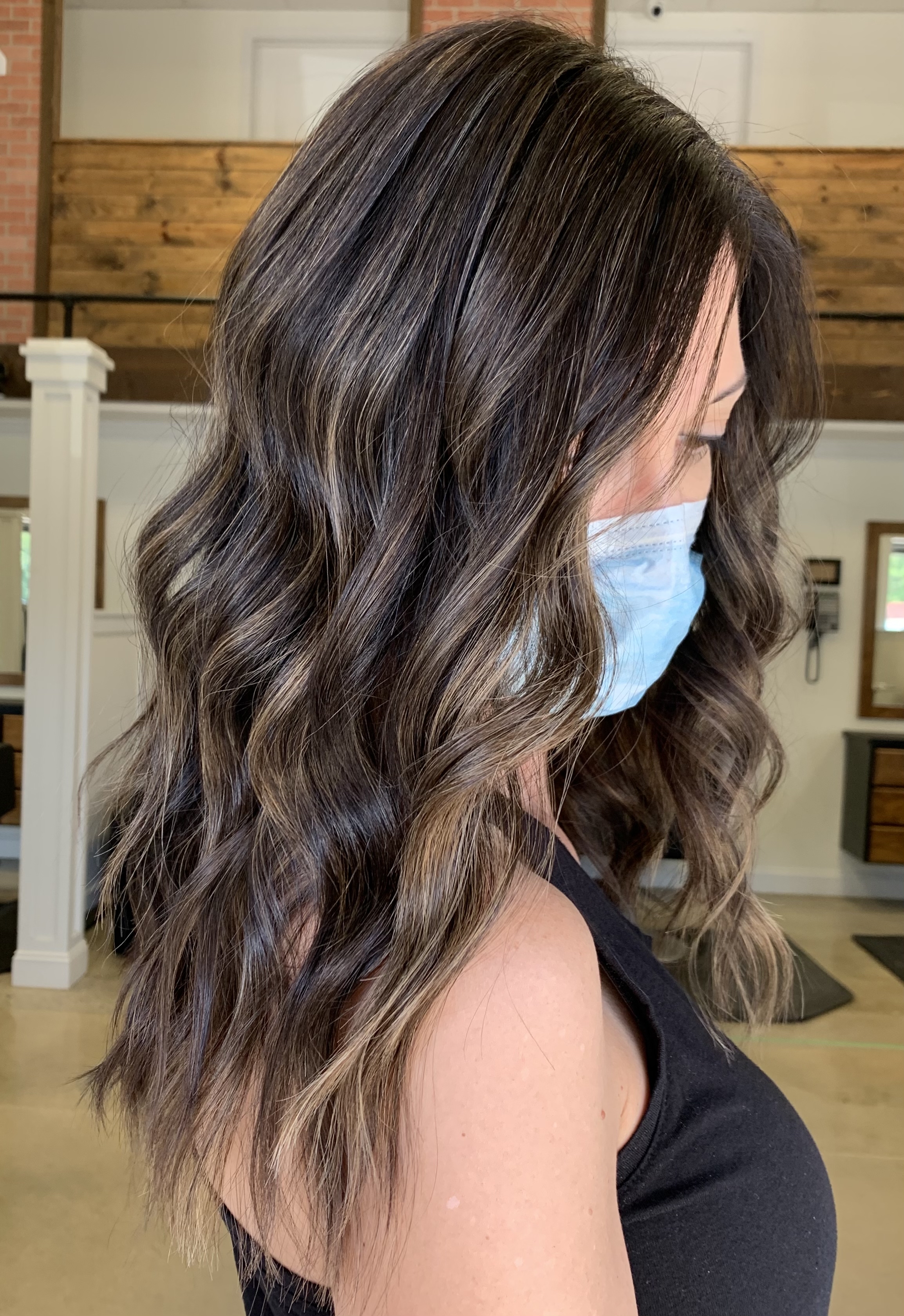 Partial HL, Touch-Up,  & Blow-Dry