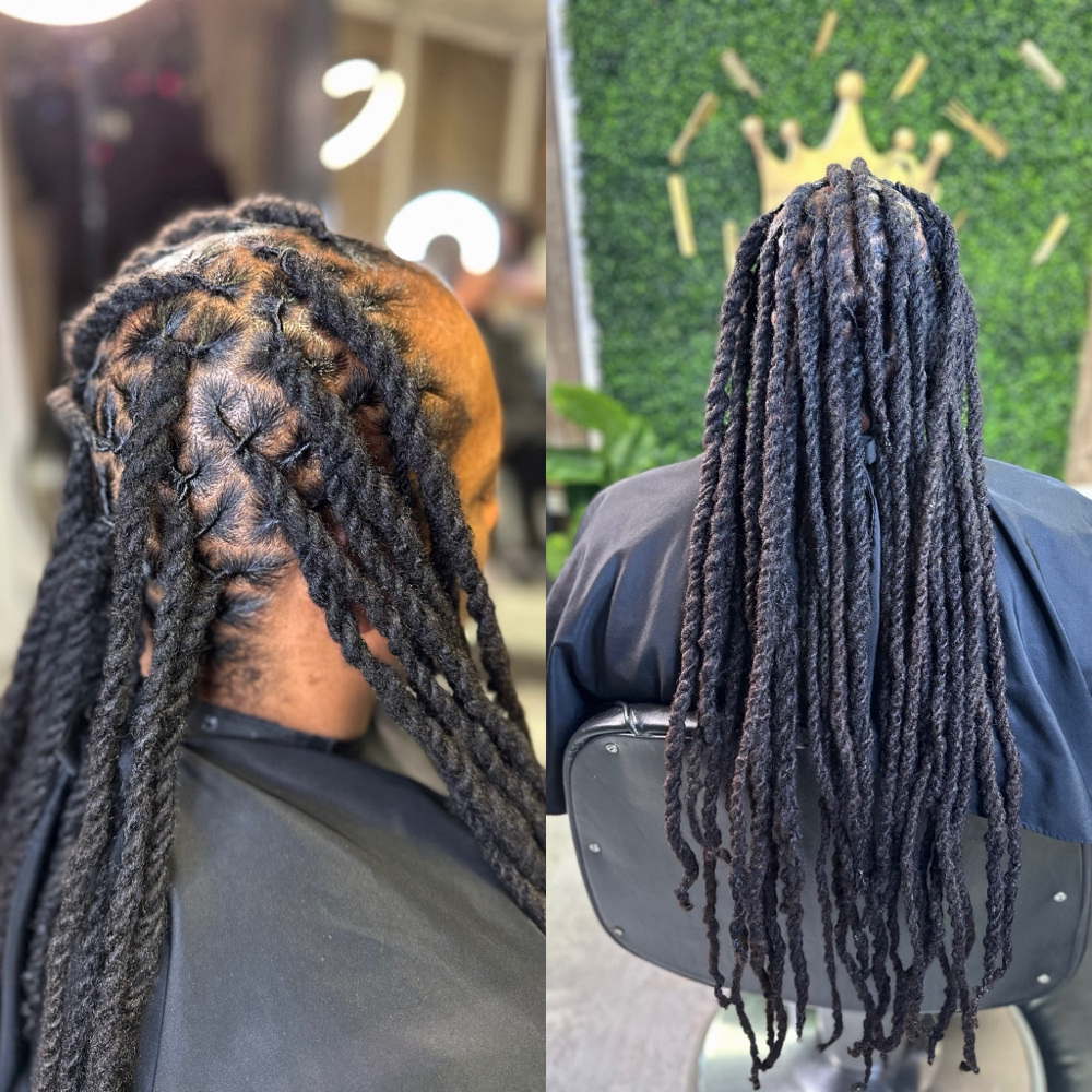Add-On | Loc Set Length Upgrade at Crowned By OmariElizabeth in Harker Heights, TX