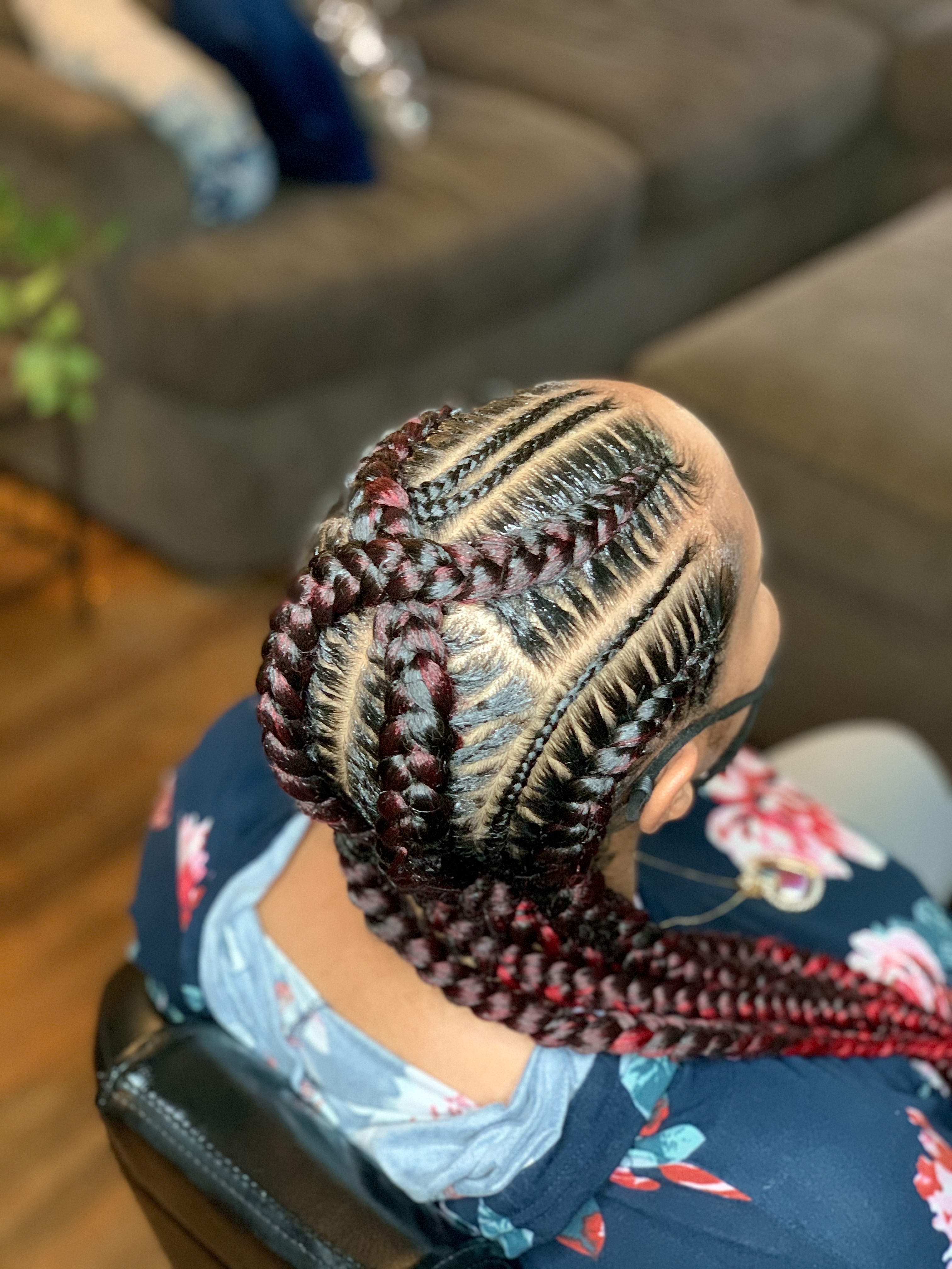 4 Stitch Braids With Mini’s