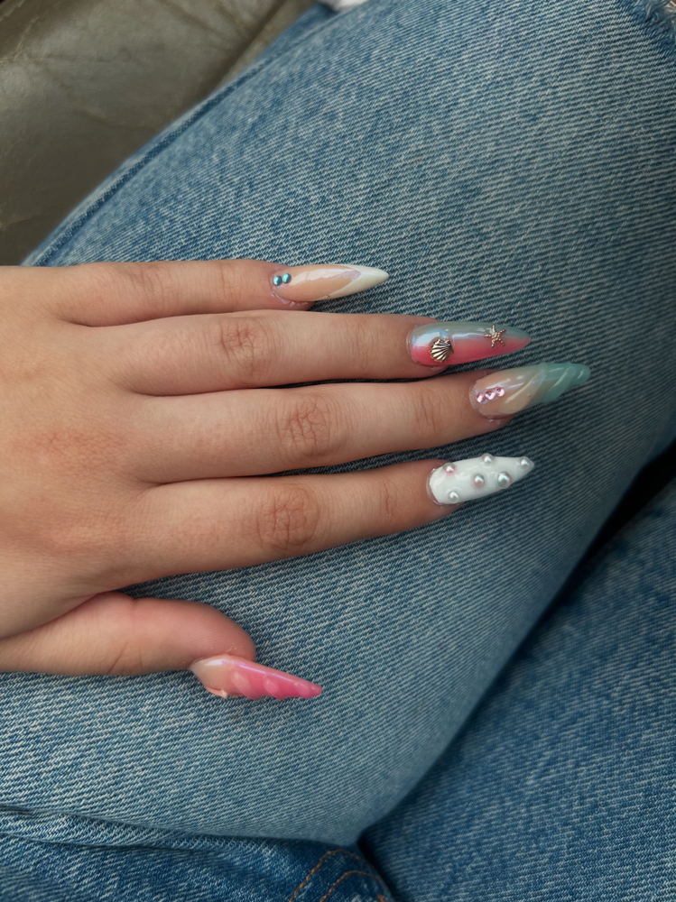 Custom Fill at Allie Rhi Nails in Terre Haute, IN