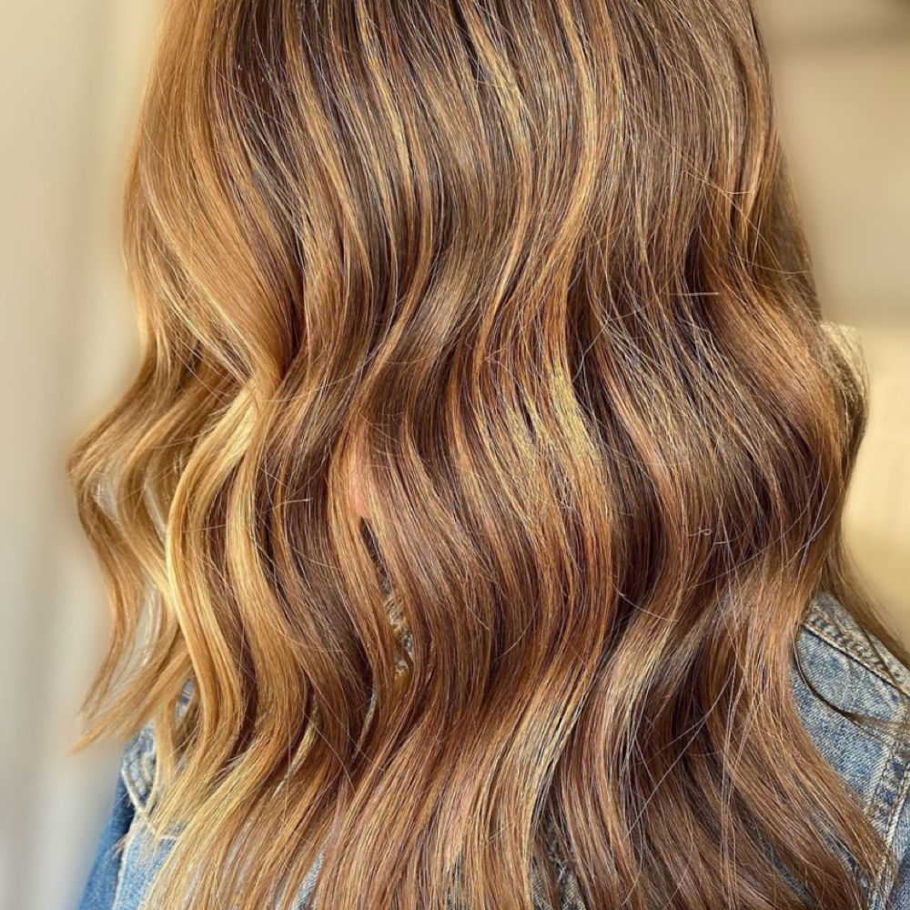 Custom Lived In Color + Blowout at Ali Guertin Beauty @ Evergreen Hair Co in Easthampton, MA