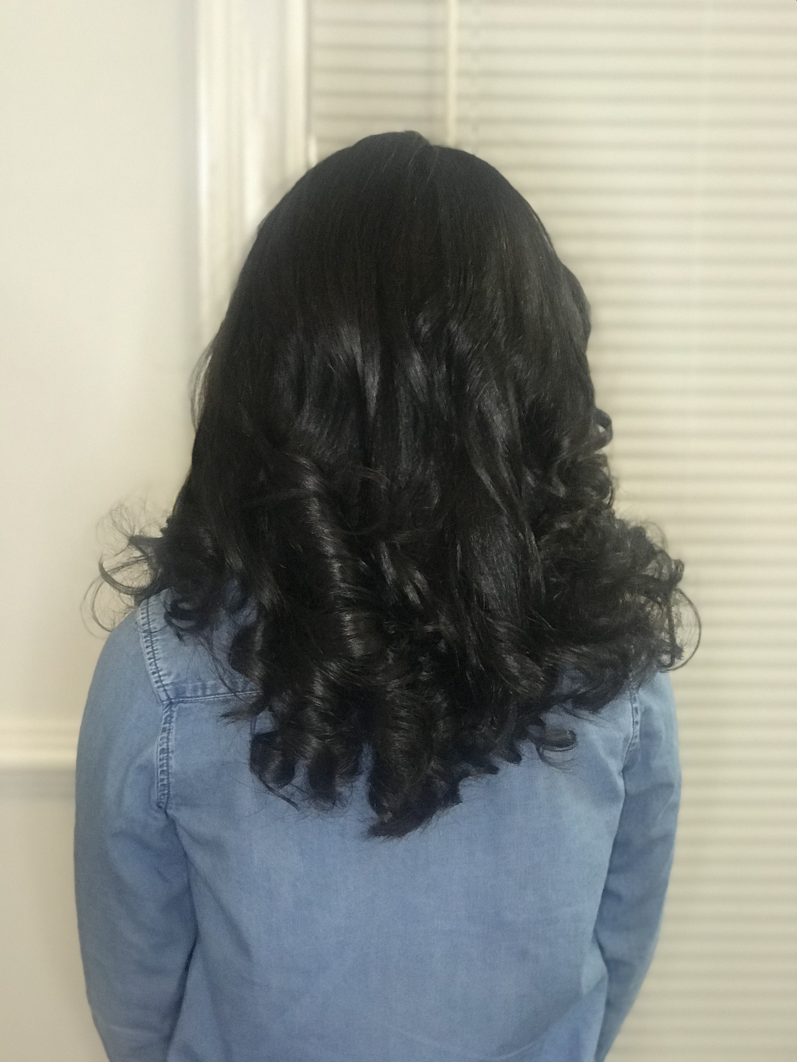 Silk Press Past Shoulder / Mid-Back