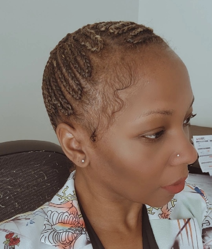 Braided Bald Head