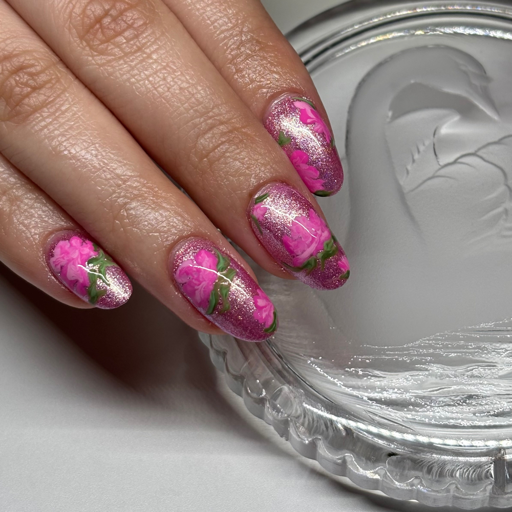 Short Gel-x at Honeymoon Nail Set in Pacoima, CA