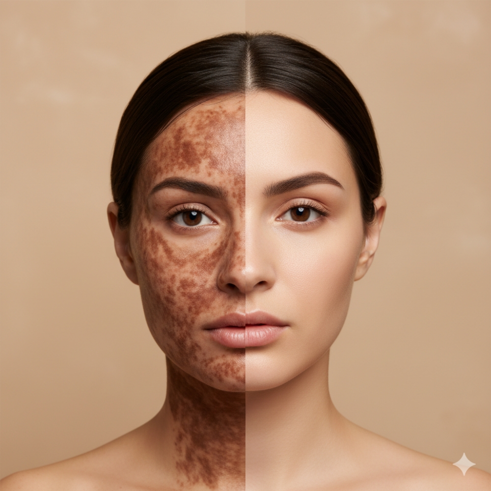 Lighten & Brighten peel treatment